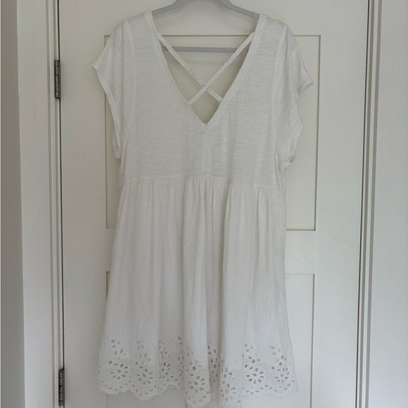 Daily Practice By Anthropologie Valensole Eyelet Dress Sz M - Picture 6 of 12